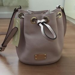 Michael Kors Light Pink Small Bucket Bag