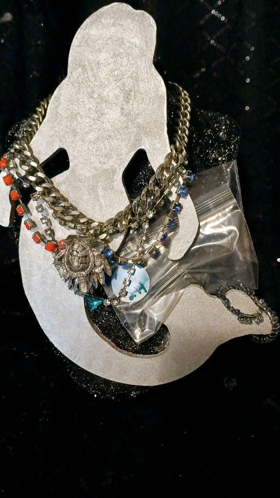 #244 Vintage Mermaid Jewelry Set