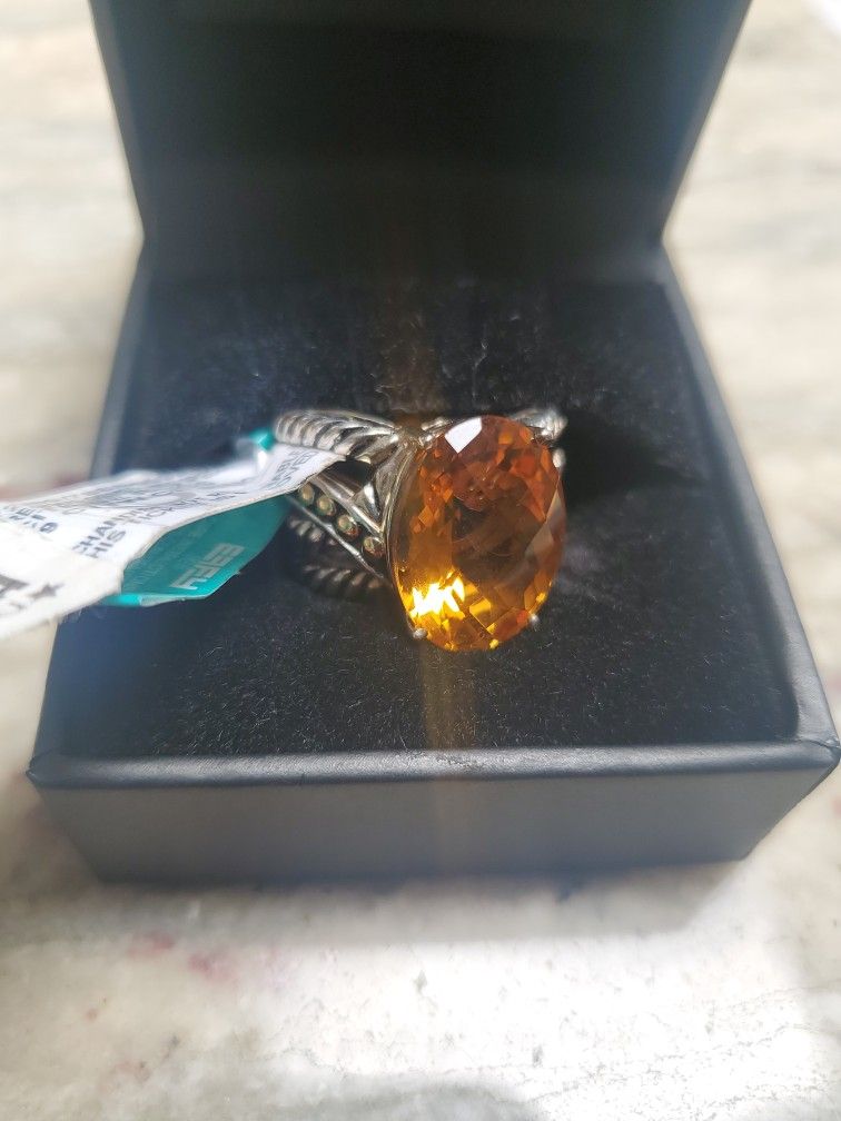 citrine ring