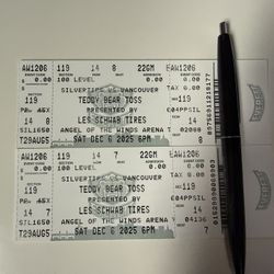 Everett silvertips - 2 Tickets - Sat, dec 6