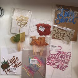 Cake And Cupcake Toppers 
