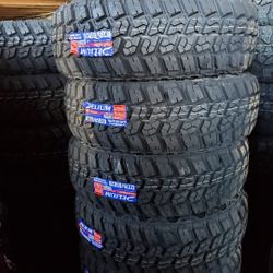 (4) 275/65r20 Delium M/T Tires 275 65 20 Inch MT 10-ply LT E Rated 33 35 