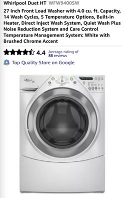 Whirpool washer