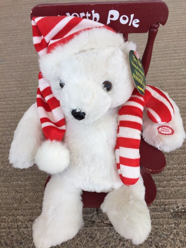 Christmas Musical Rocking Polar Bear