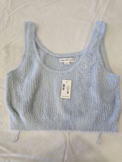 Aeropostale Fuzzy Crop Tank Top XL