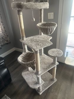 58 Inch Cat Tree Tower