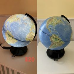 Globe Lamp With Stars And Constellations