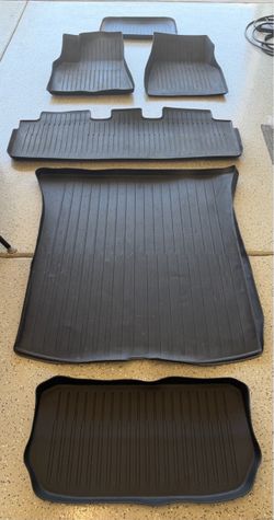 Tesla model Y brand all weather floor mats
