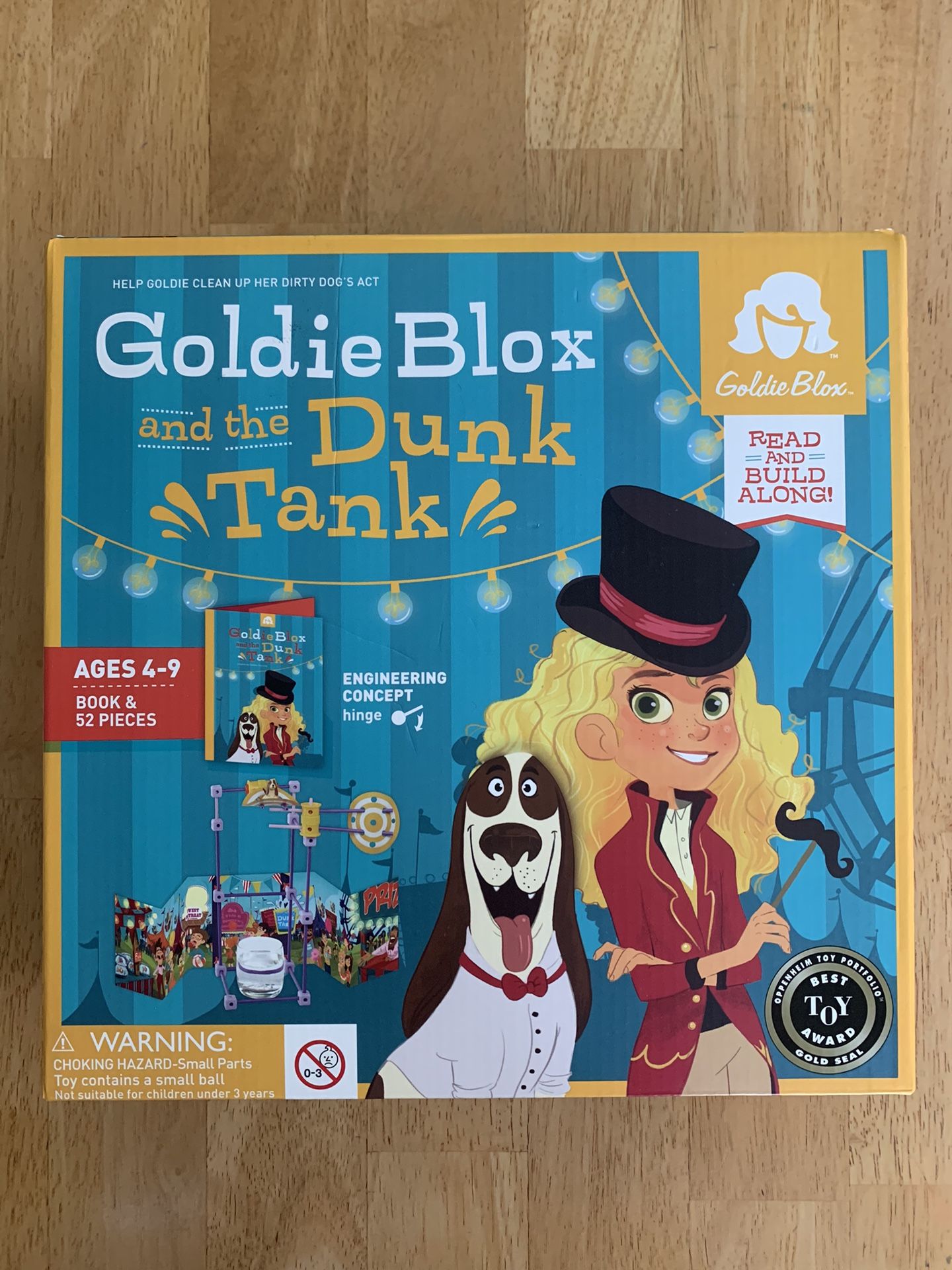 Goldie Blox And The Dunk Tank Building Set