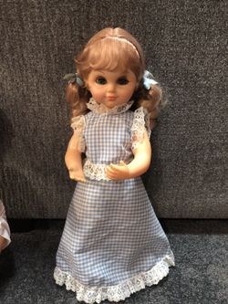 Vintage Jane 19 in Doll & Jenny Doll, not included Plays Lullaby