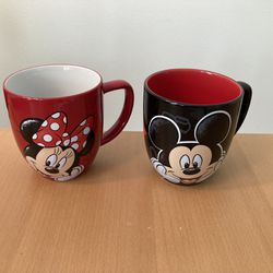 Disney Mickey & Minnie mug set