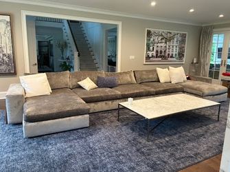 Custom 3-Pc Modular Sectional - Performance Fabric - 3 Pieces