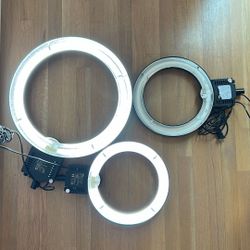 Fluorescent Studio Lights Set If 3