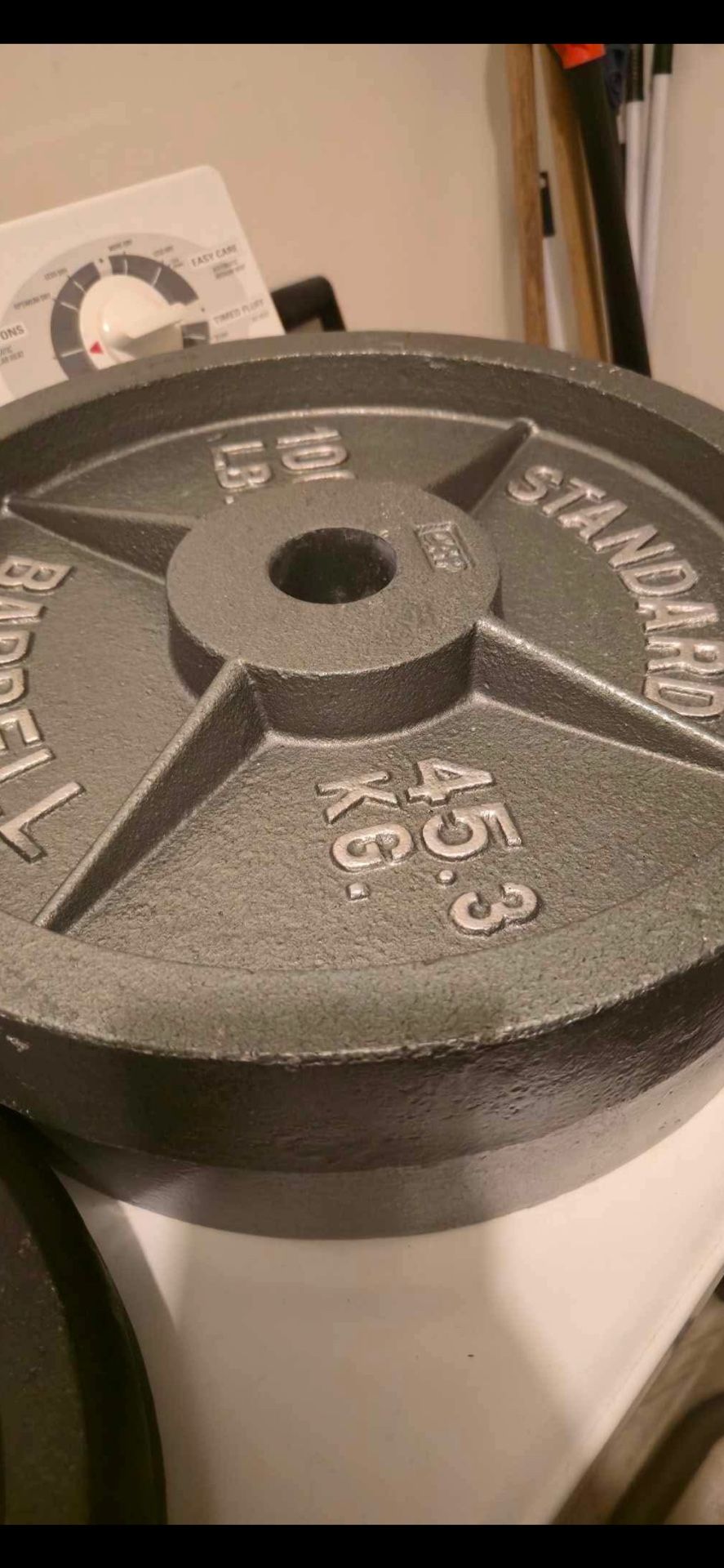 Like New 2x100 Lbs Olympic Weights Plates