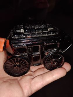 Vintage Brown glass Carriage Avon Decanter