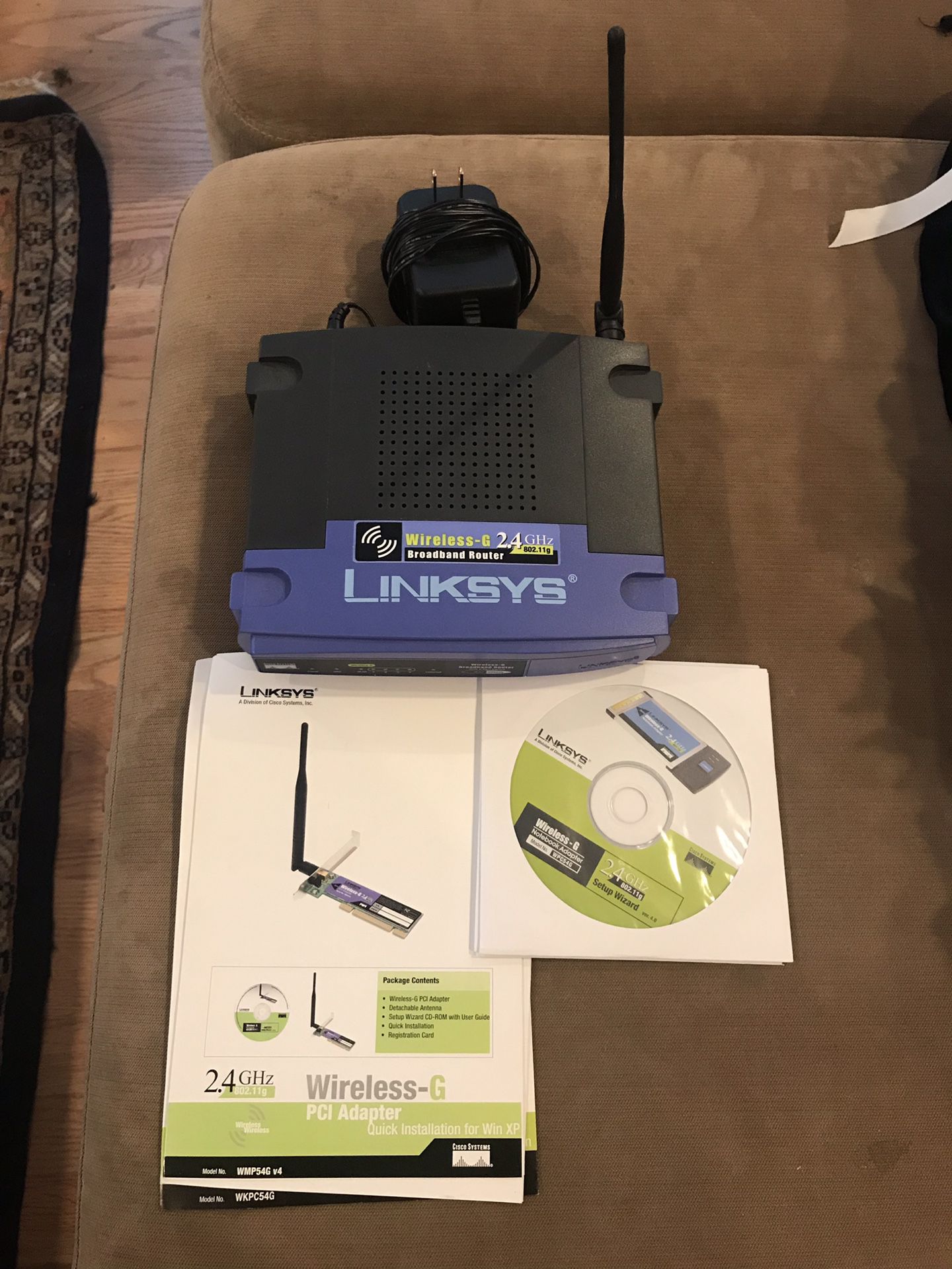 Linksys WRK54G Wireless-G Broadband router