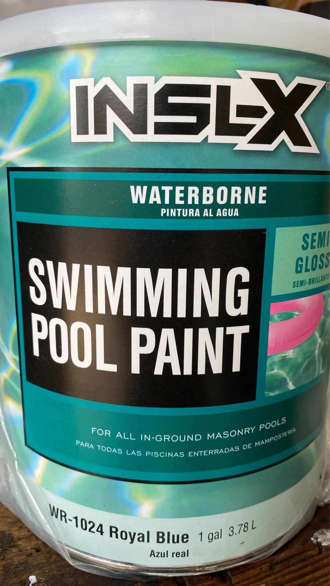 Swimming pool paint
