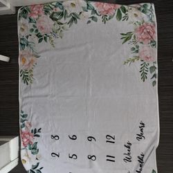 Baby Milestone Blanket
