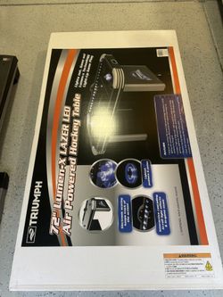 Triumph Sports 6’ Air Hockey Table