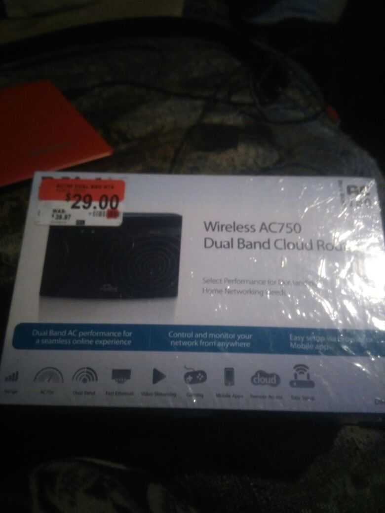 Wireless AC750 Dual Band Cloud Router