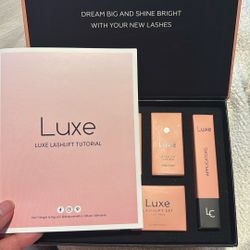 Luxe lash lift set