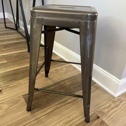 Metal stools (set Of Two)