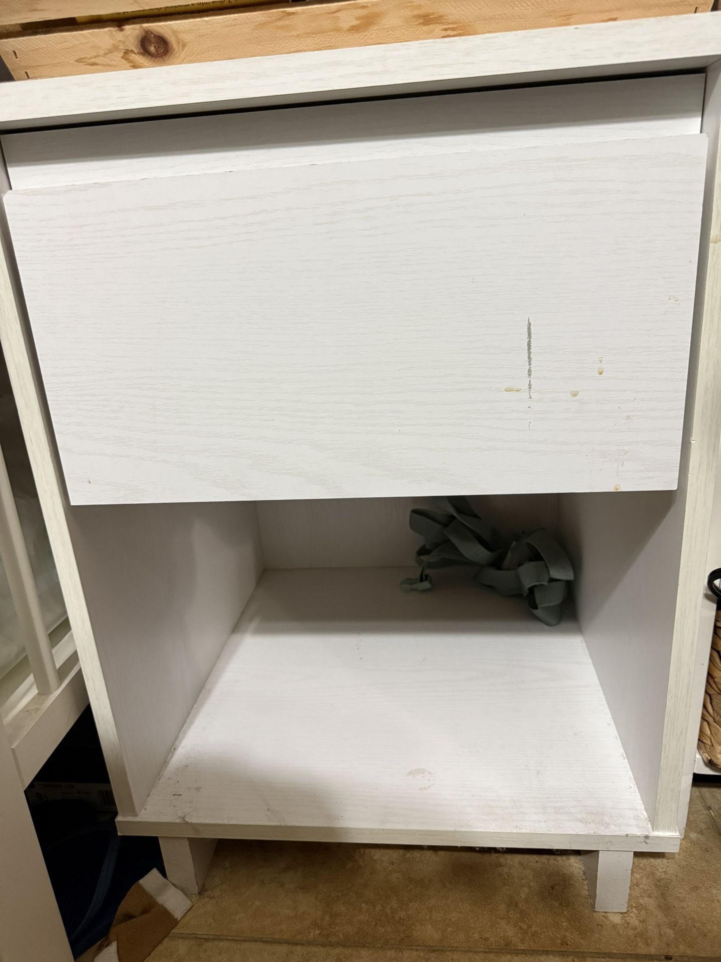 White Dresser Drawer