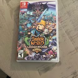Snack World Dungeon Crawler Gold Switch Edition
