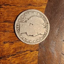 Liberty Half Dollar, Booker T Washing, And Barber Half Silver Coins