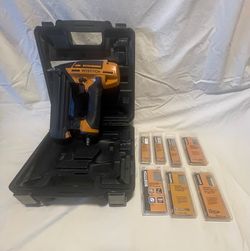 Bostitch Brad Nailer with Case and Brads.