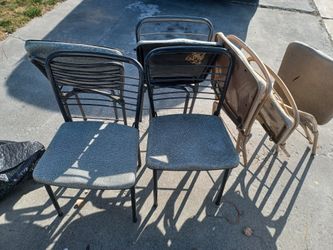 Antique Well Made Folding Chairs