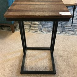 C Shaped Side Table