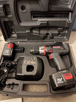 Craftsman Cordless drill 3/8” 14.4 volt