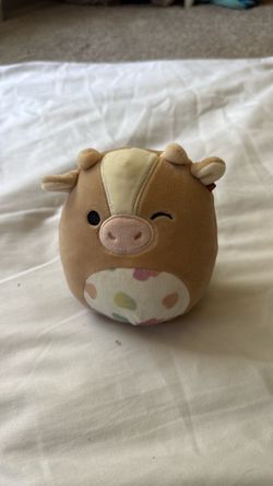 Squishmallow Cow Plush Toy