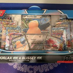 Pokemon Snorlax Ex x Blissey Ex Collection Box 