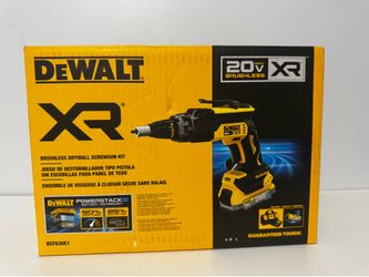 NEW - DEWALT 20V MAX Cordless Brushless Screw Gun Kit with 1.7Ah Battery and Charger