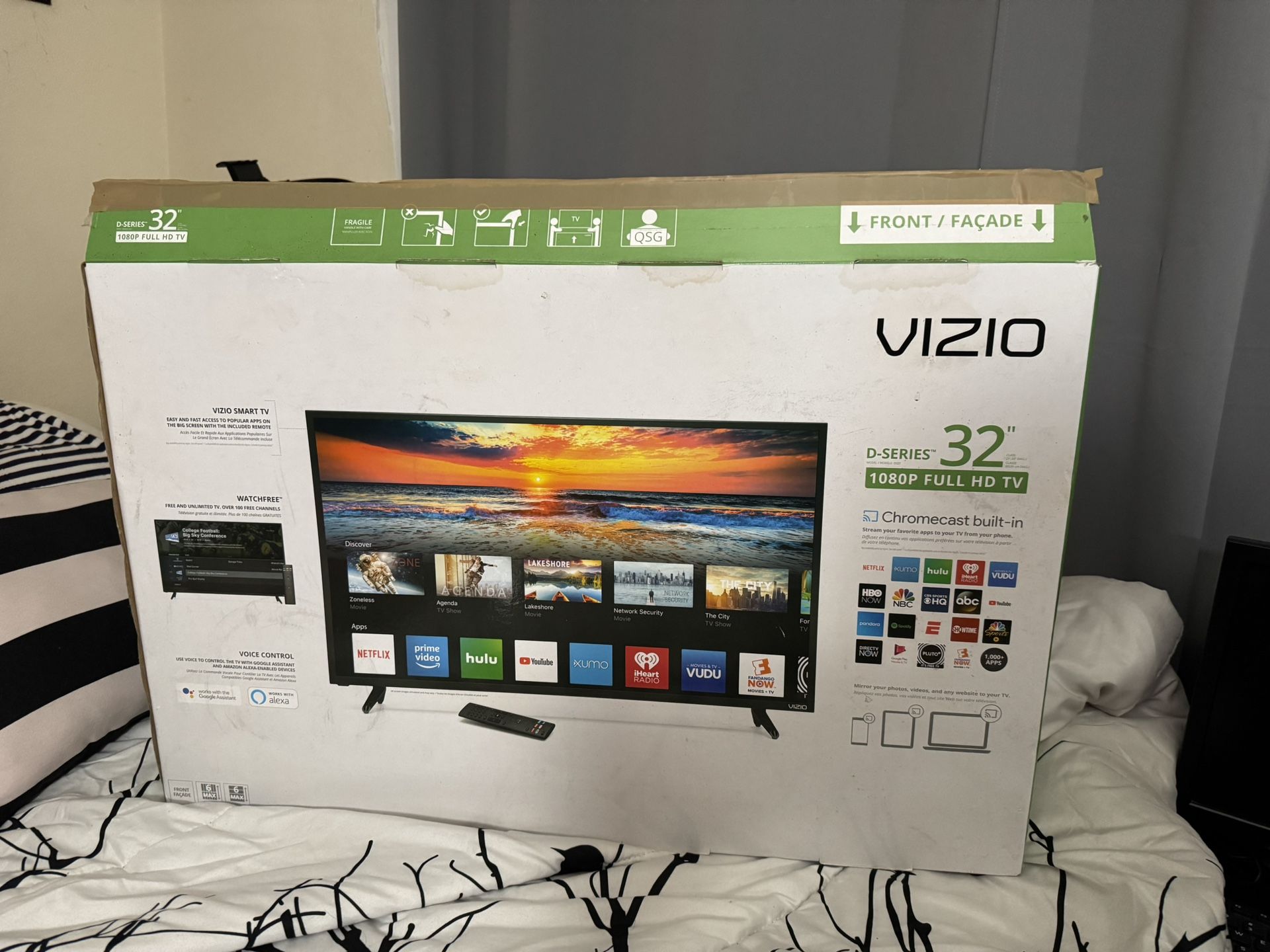 Vizio D-Series 32” 1080P Full HD LED Smart TV