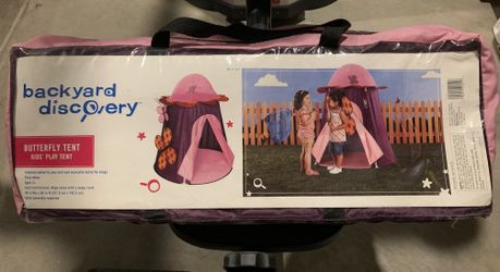 backyard discovery butterfly tent kids play tent.