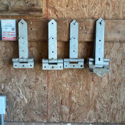 Aluminum door/gate hinges