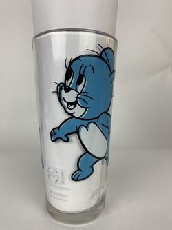 Glassware, cup, glasses, Pepsi,1975, vintage,JERRY of tom and Jerry