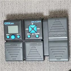 ZOOM G1X-ON Multi Effector Guitar and Bass Effects Pedals Tested B grade