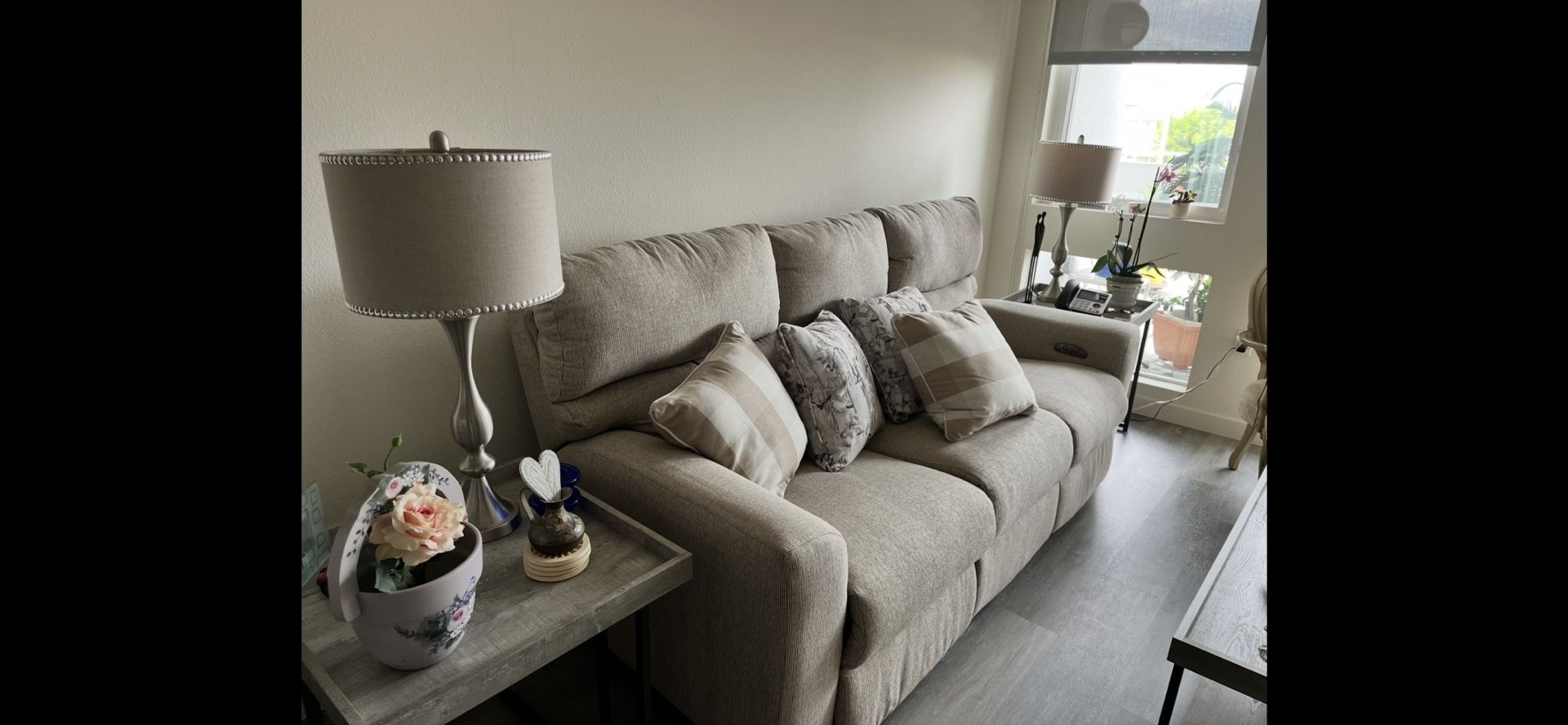 New, Recliner Sofa