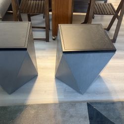 Two Side Tables / End Tables 