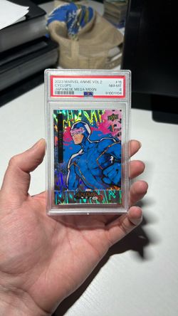 PSA 8 Mega Moon Cyclops Trading Card 