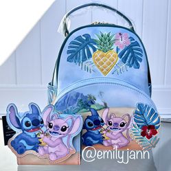 Stitch Backpack Set