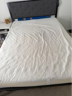 Full Size Memory Foam Mattress with Mattress Topper