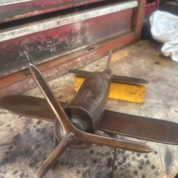 Solid Brass Airplane