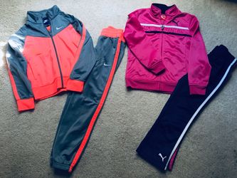 Nike & puma outfits size 5