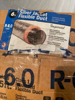 6” insulated duct
