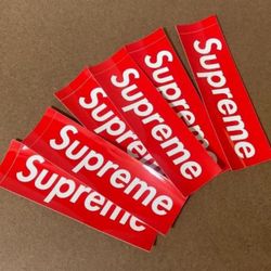 SUPREME Stickers